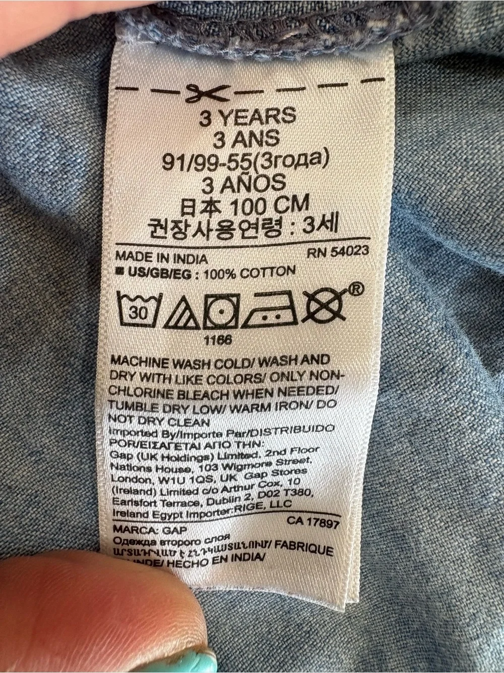 Gap Denim Dress